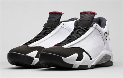 jordan 14 retro black white